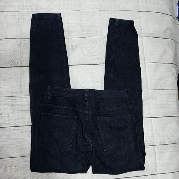 A.P.C Jean Moulant Classic Slim Straight Skinny Denim Jeans Dark sz 24 - Picture 5 of 5